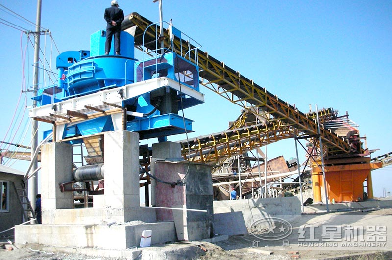 机制砂生产线上的制砂机设备 机制砂生产线上的制砂机设备