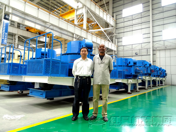 制砂机车间(客户参观)