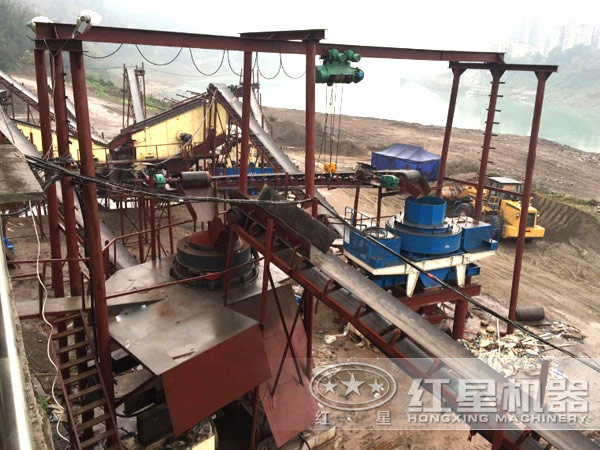 制砂机生产现场 制砂机生产现场