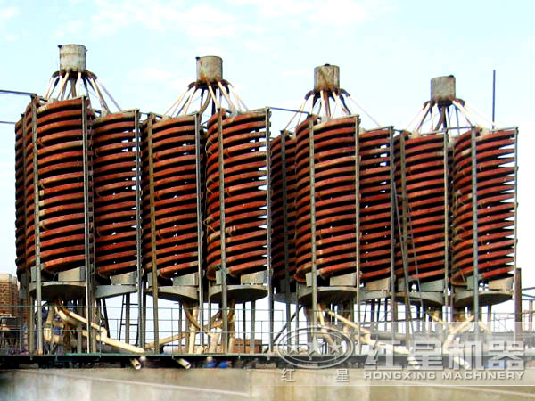 河南红星机械厂工程师教您如何安装螺旋溜槽 河南红星机械厂工程师教您如何安装螺旋溜槽