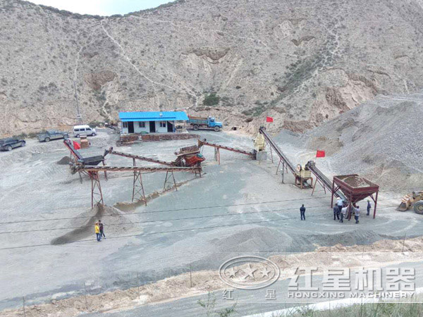 砂石料生产现场 砂石料生产现场