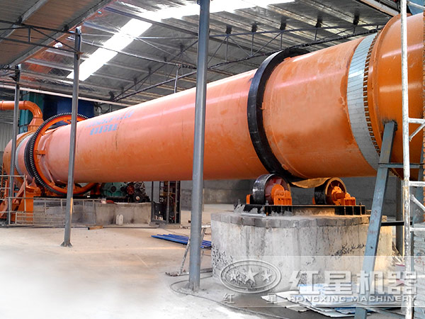 烘干机工作现场 烘干机工作现场