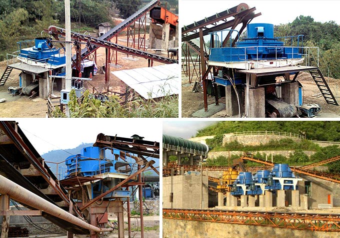 制砂生产现场 制砂生产现场