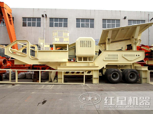 车载式制砂机实拍图 车载式制砂机实拍图