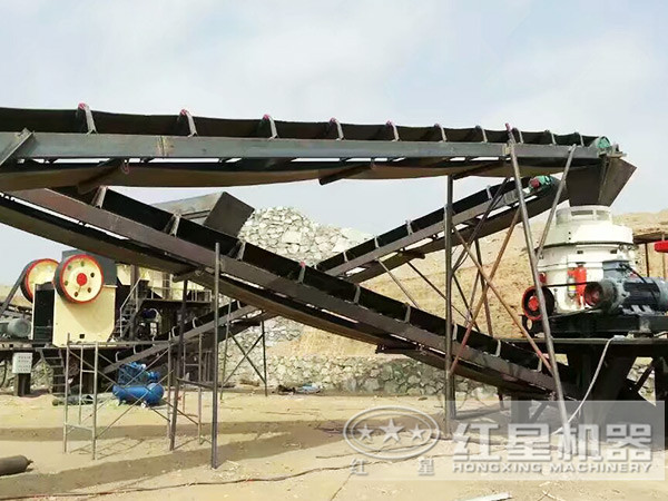 红星破碎机工作现场 红星破碎机工作现场