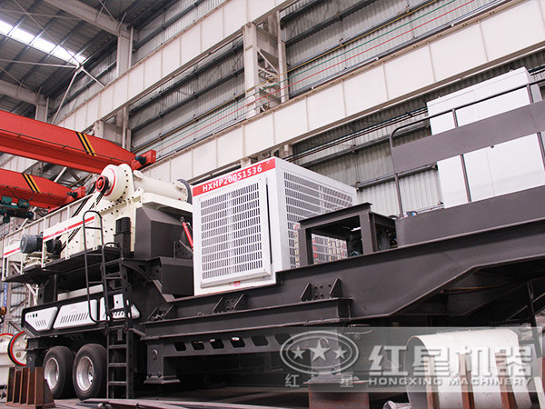 轮胎式流动破碎机 轮胎式流动破碎机