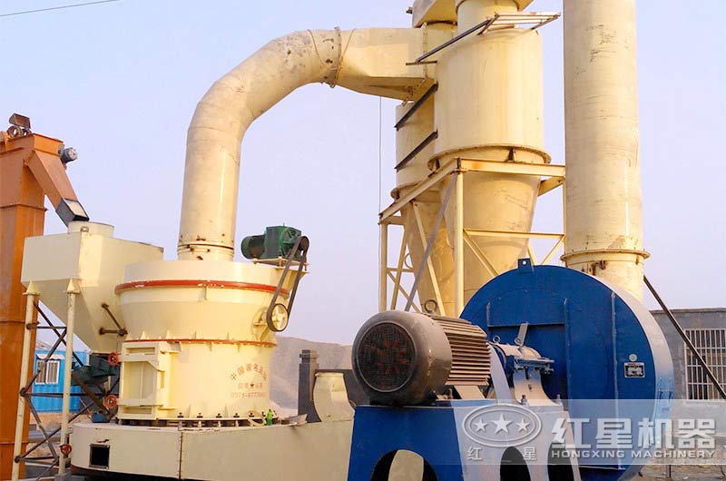 石灰石磨粉机加工现场 石灰石磨粉机加工现场