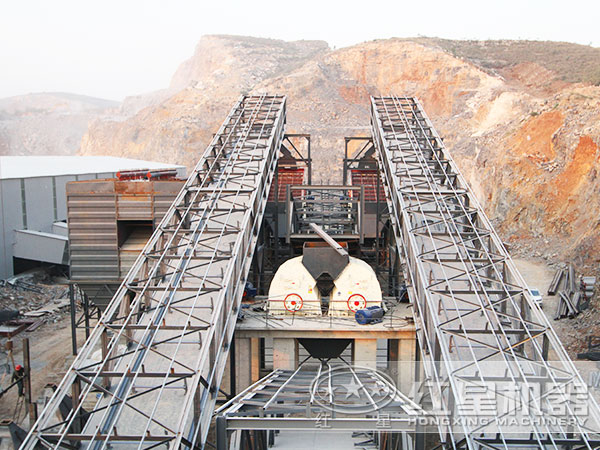 锤式制砂机安装现场 锤式制砂机安装现场