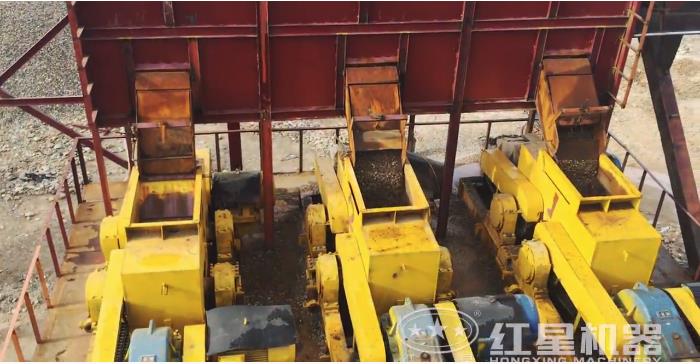 对辊制砂机制砂现场 对辊制砂机制砂现场