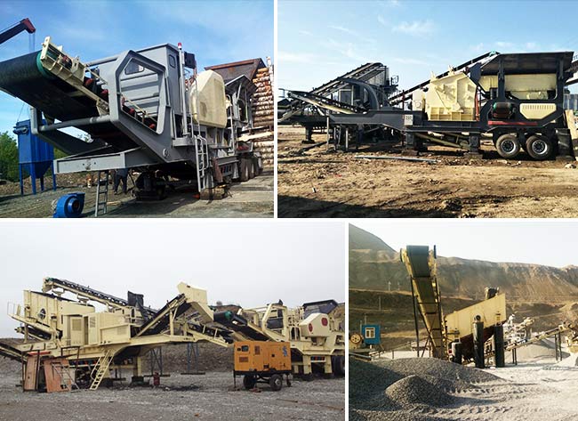 各种移动式矿渣粉碎机设备