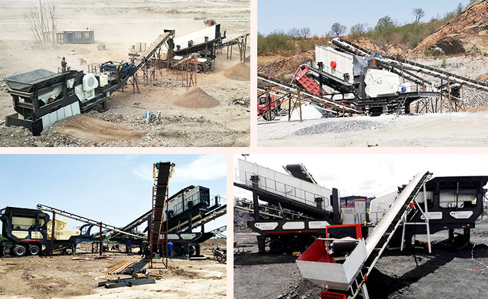 各种移动制砂现场 各种移动制砂现场