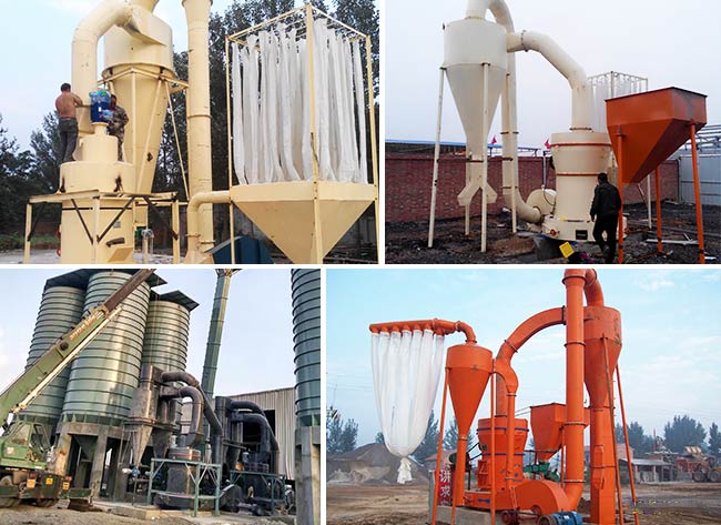 高岭土磨粉机生产现场 高岭土磨粉机生产现场