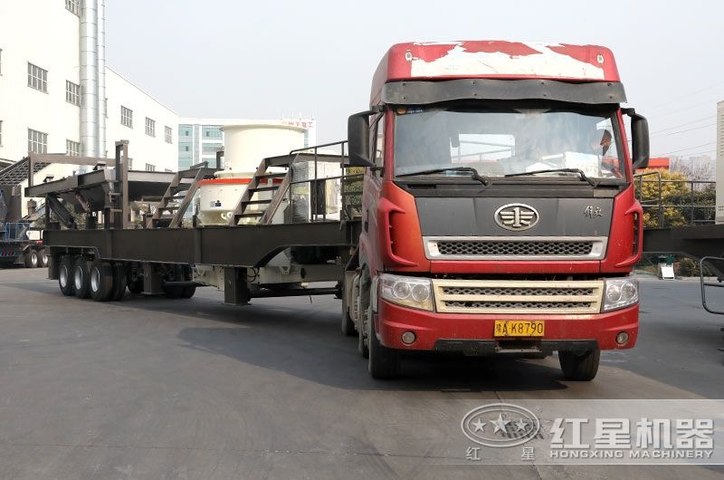 移动制砂机发货实拍 移动制砂机发货实拍