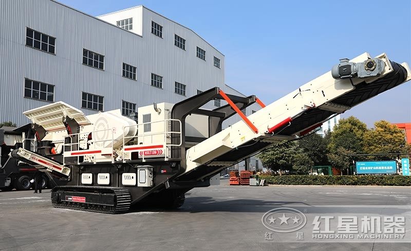 履带式移动破碎机