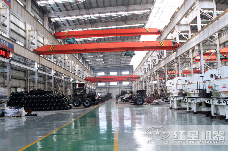 红星制砂机生产线车间 红星制砂机生产线车间