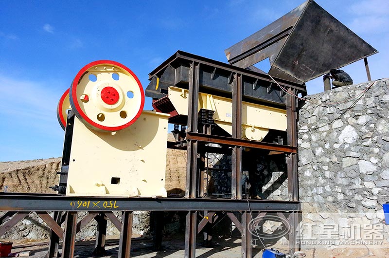 制砂生产线现场 制砂生产线现场