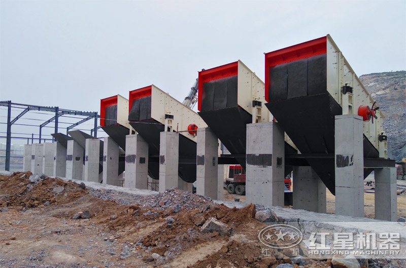 生产线打桩固定现场实拍 生产线打桩固定现场实拍