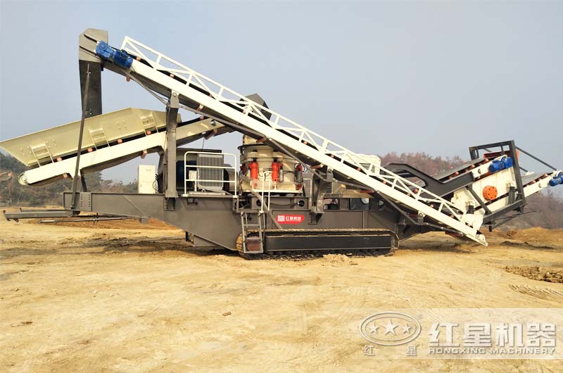 履带式移动式破碎站 履带式移动式破碎站