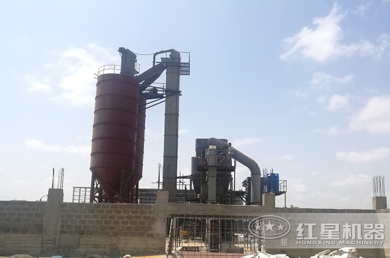 方解石磨粉生产线实拍图2 方解石磨粉生产线实拍图2