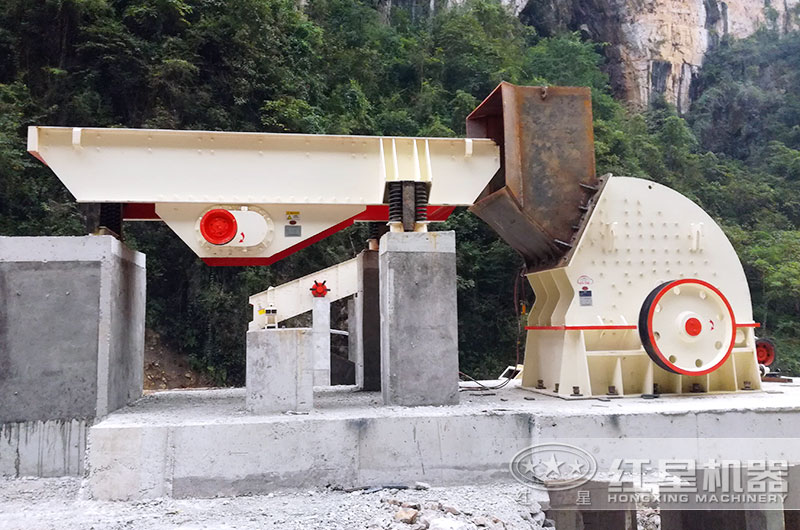 一次成型破碎生产线安装 一次成型破碎生产线安装