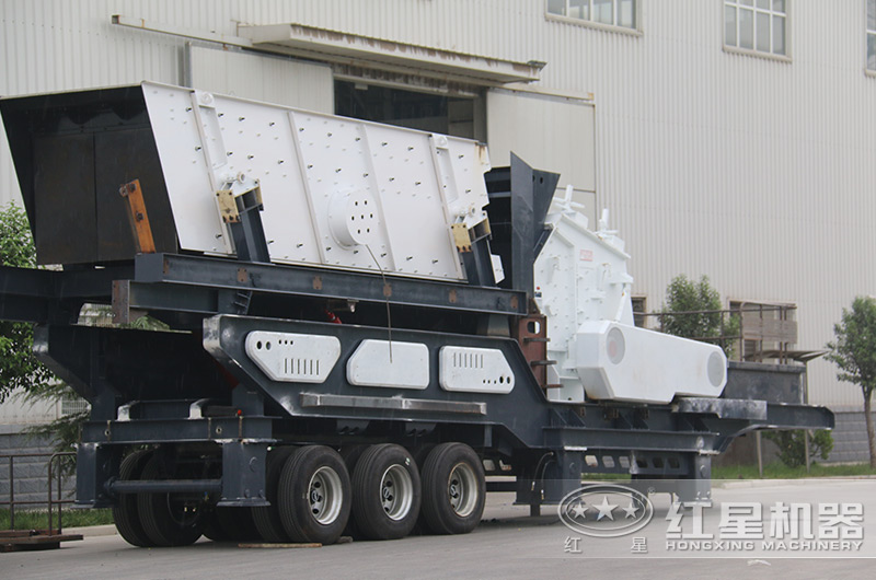 更为先进的轮胎移动筛沙设备 更为先进的轮胎移动筛沙设备