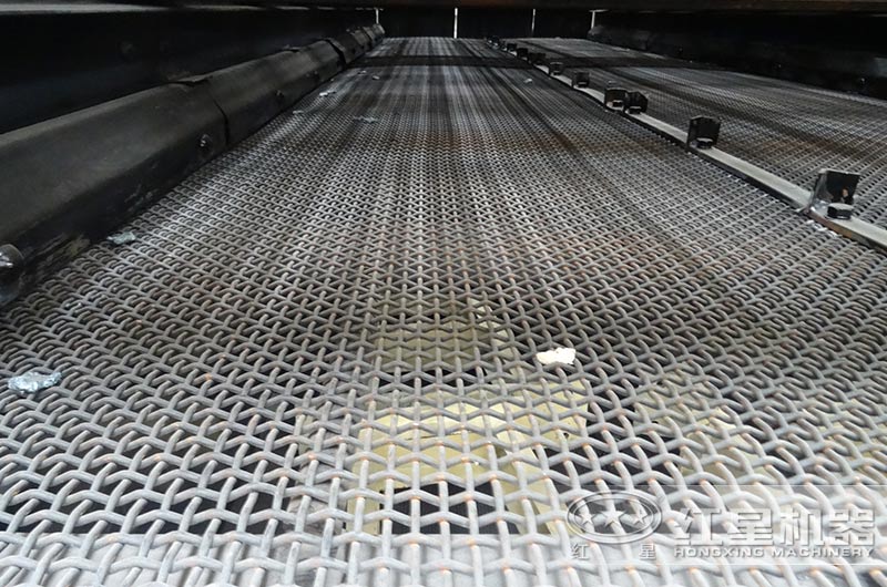 圆振动筛的筛网细节实拍 圆振动筛的筛网细节实拍