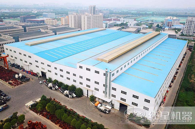 红星大型生产车间航拍实物图 红星大型生产车间航拍实物图