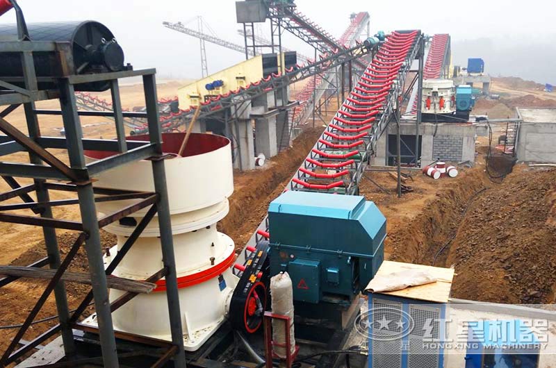 圆锥破生产现场应用实例 圆锥破生产现场应用实例