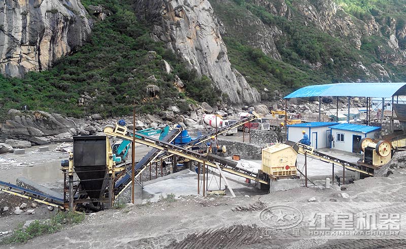 河卵石制砂机生产线 河卵石制砂机生产线