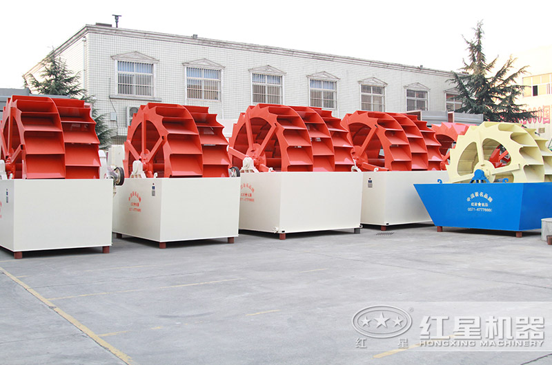 双轮、三轮洗沙机设备展示图