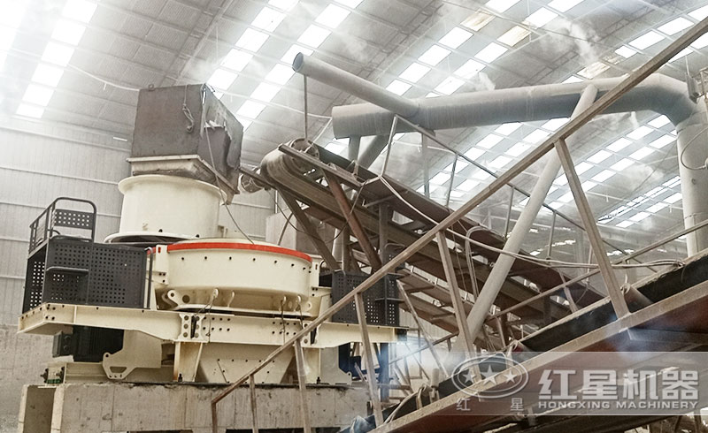 冲击式制砂机安装现场 冲击式制砂机安装现场