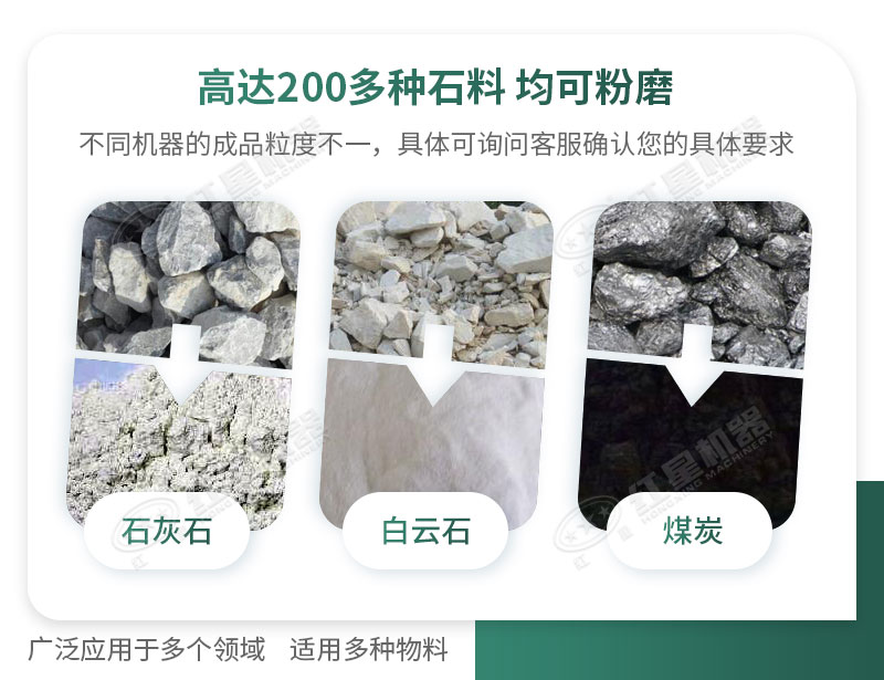 开厂如何选择磨粉机型号？磨粉碎机有哪些型号？