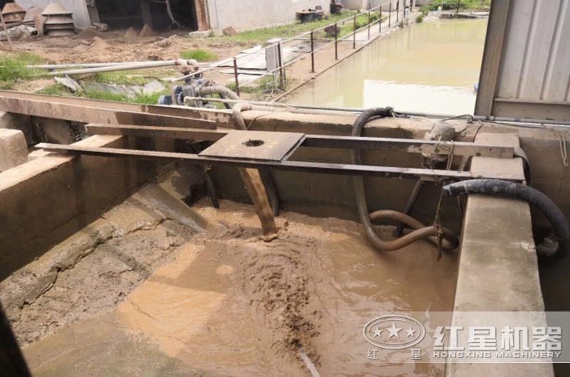 泥沙水处理现场 泥沙水处理现场