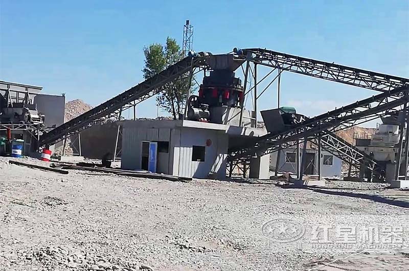 干法制砂现场 干法制砂现场