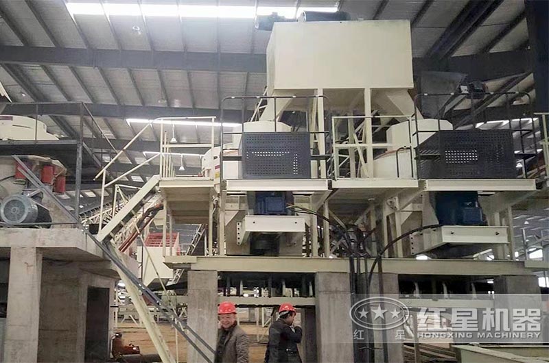 VSI环保型制砂机现场 VSI环保型制砂机现场