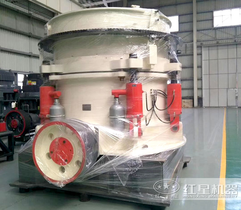 多缸液压圆锥破碎机实拍 多缸液压圆锥破碎机实拍