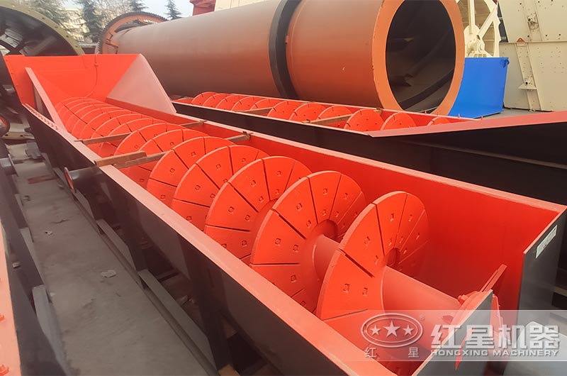 单螺旋蛟龙洗砂机 单螺旋蛟龙洗砂机