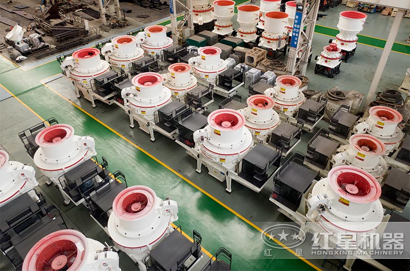 红星鹅卵石制砂机厂家车间实拍 红星鹅卵石制砂机厂家车间实拍