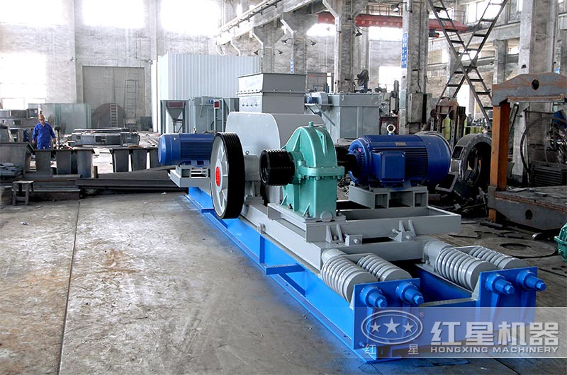 全液压对辊制砂机设备车间 全液压对辊制砂机设备车间