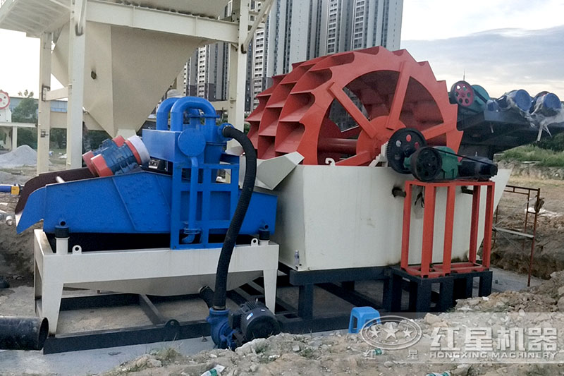 细沙回收机作业现场 细沙回收机作业现场