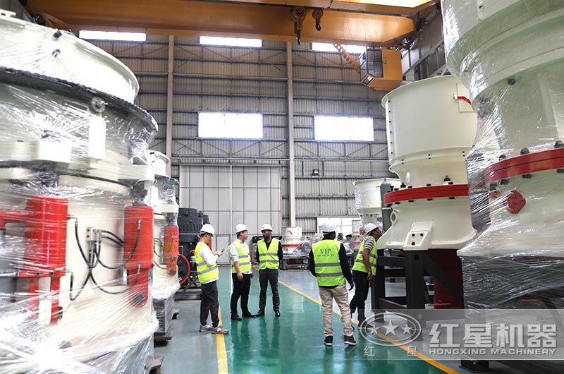 客户参观红星车间 客户参观红星车间