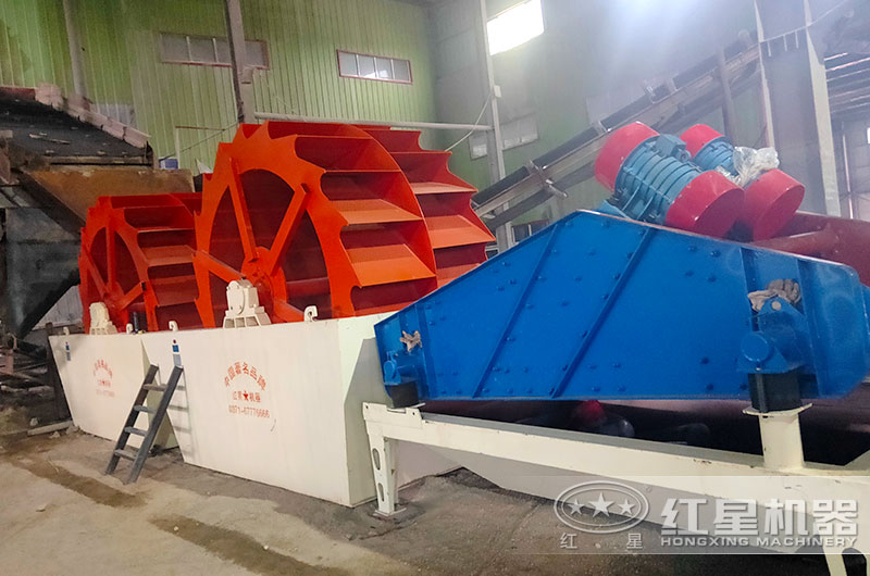 时产160吨洗沙机型号有哪些？搭配脱水筛减少细沙流失