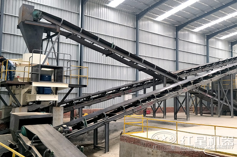 VSI制砂机现场实拍，室内生产更环保