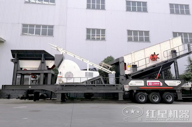 移动式重锤破碎机厂区实拍图 移动式重锤破碎机厂区实拍图