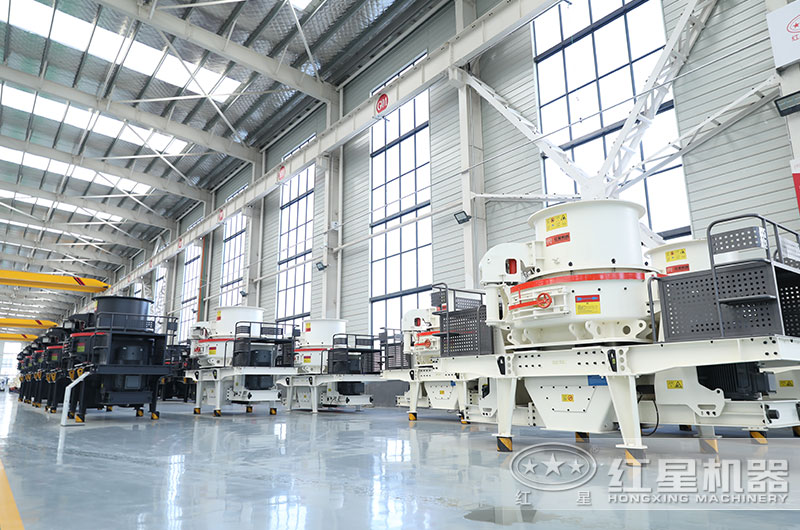 冲击破制沙机设备实拍图