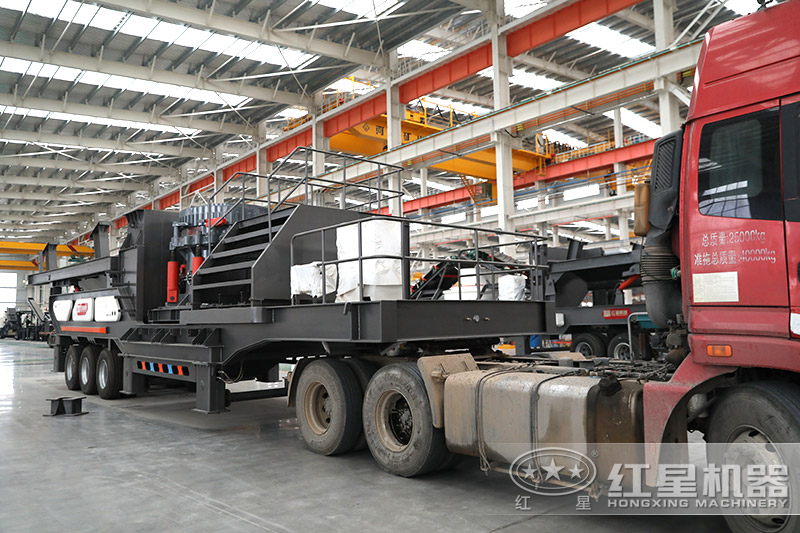 移动制砂机(轮胎配置) 移动制砂机(轮胎配置)