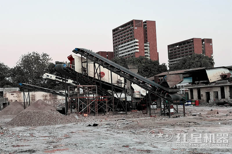 移动制砂现场 移动制砂现场