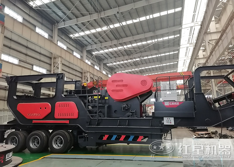 简易式移动破碎站_一小时200吨配置及价格（含现?。? title=