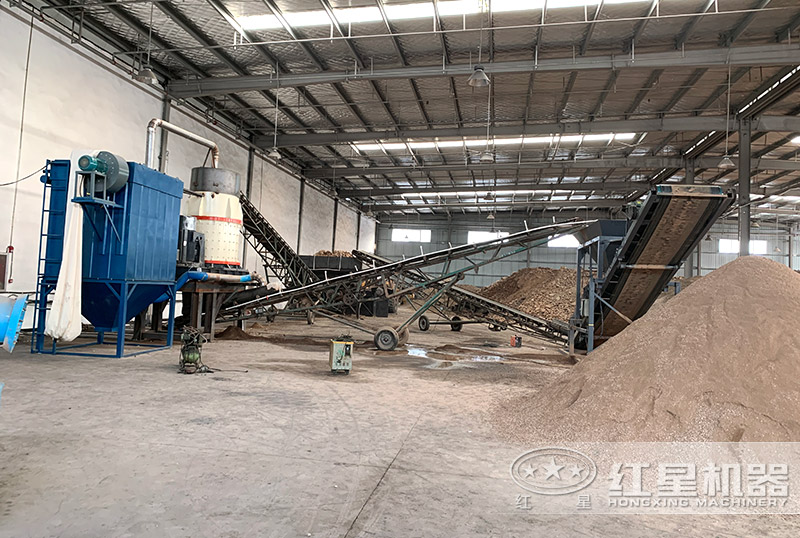 时产量100吨复合破碎机制砂现场二 时产量100吨复合破碎机制砂现场二