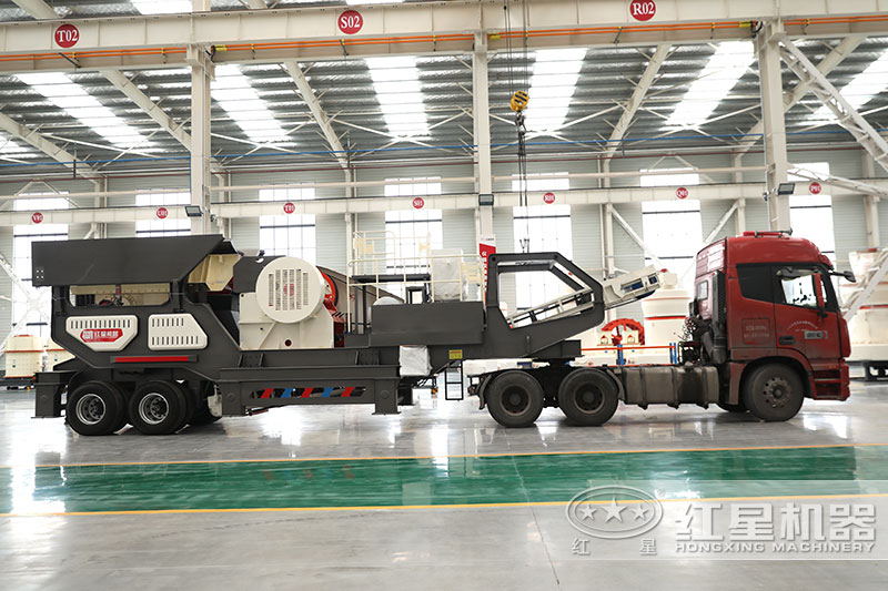 简易式移动破碎站_一小时200吨配置及价格（含现?。? title=